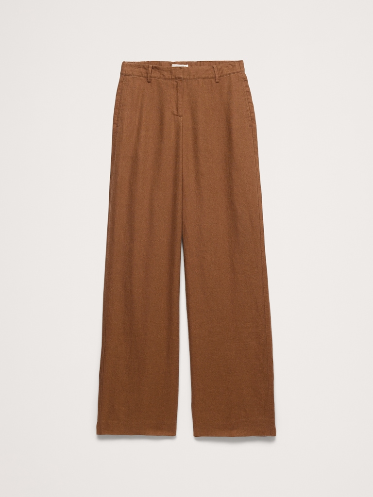 The Everyday Wide-Leg Pant in Linen