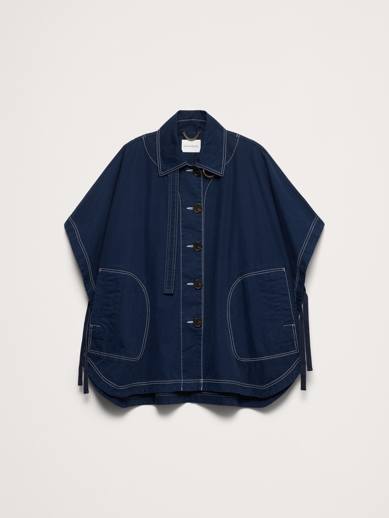 Cotton Twill Cape
