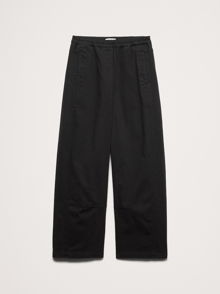 Mid-Rise Relaxed Painter Pull-On Pant