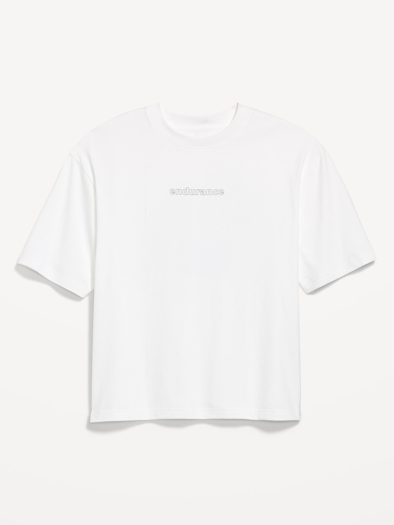 Heavyweight Graphic Cropped T-Shirt