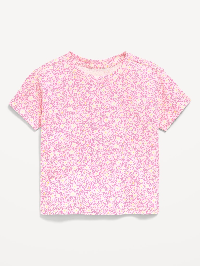 Printed Short-Sleeve T-Shirt for Toddler Girls