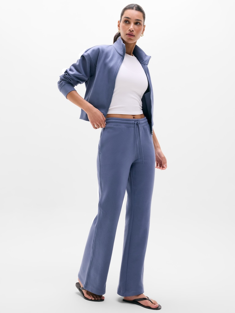 Forever Fleece Mid Rise Flare Pant