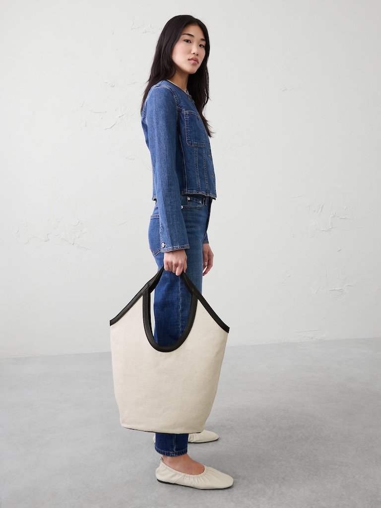 Canvas Hobo Tote