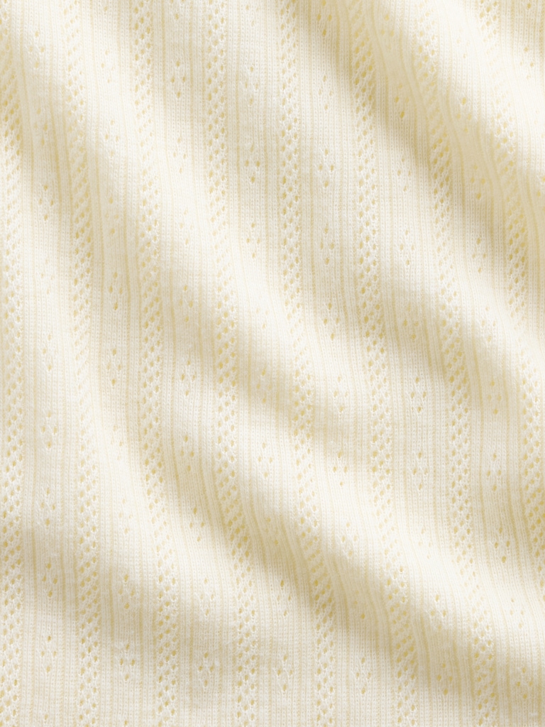 Pointelle Shell Tank Top