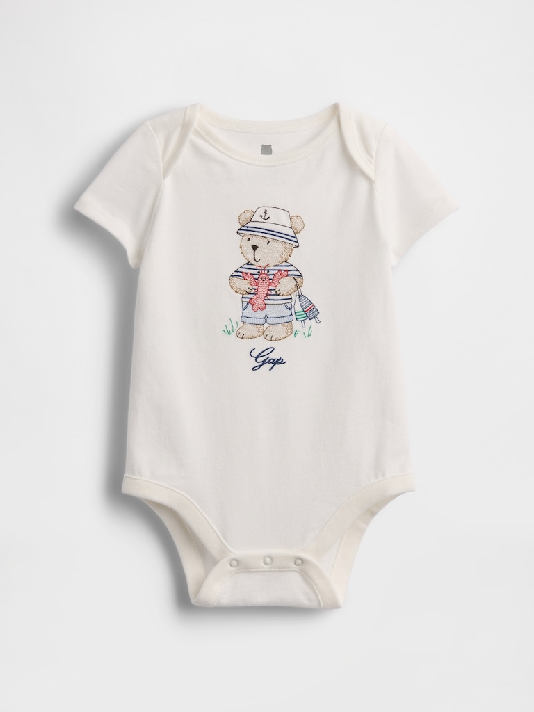 Baby First Favorites Organic Cotton Graphic Bodysuit