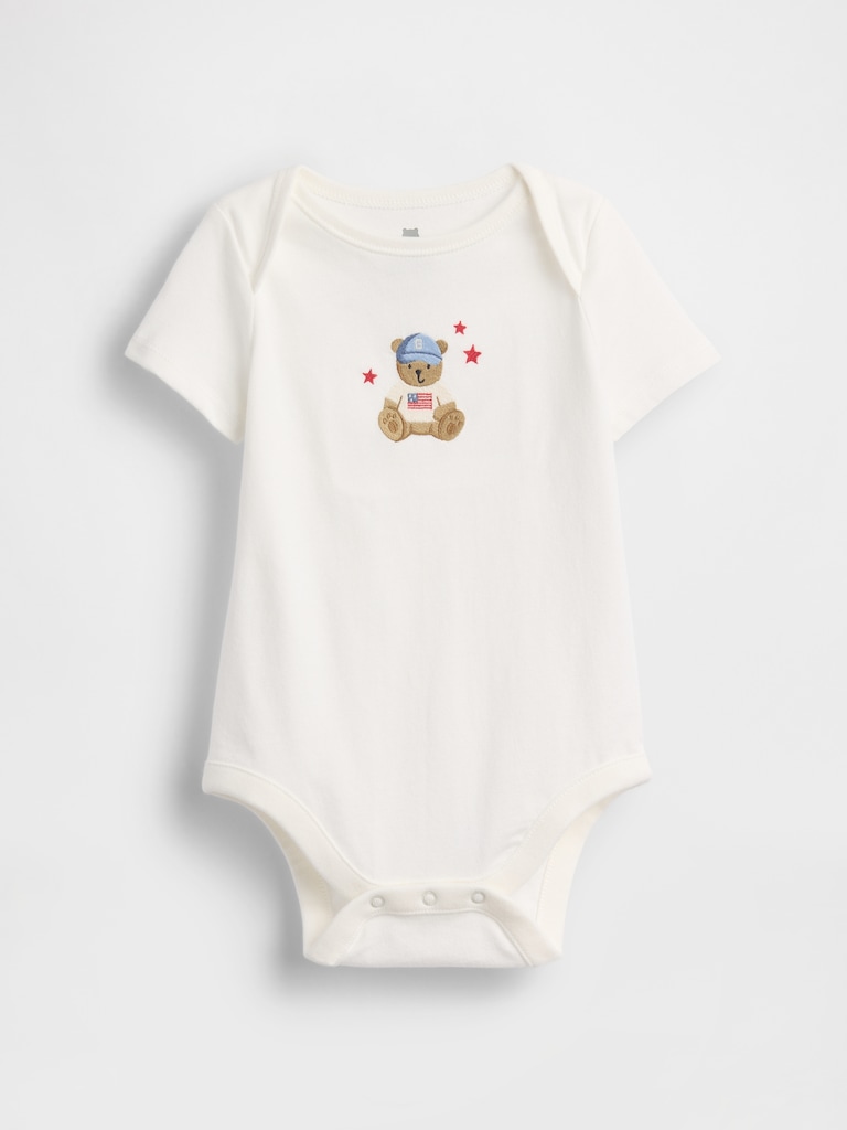 Baby First Favorites Organic Cotton Graphic Bodysuit