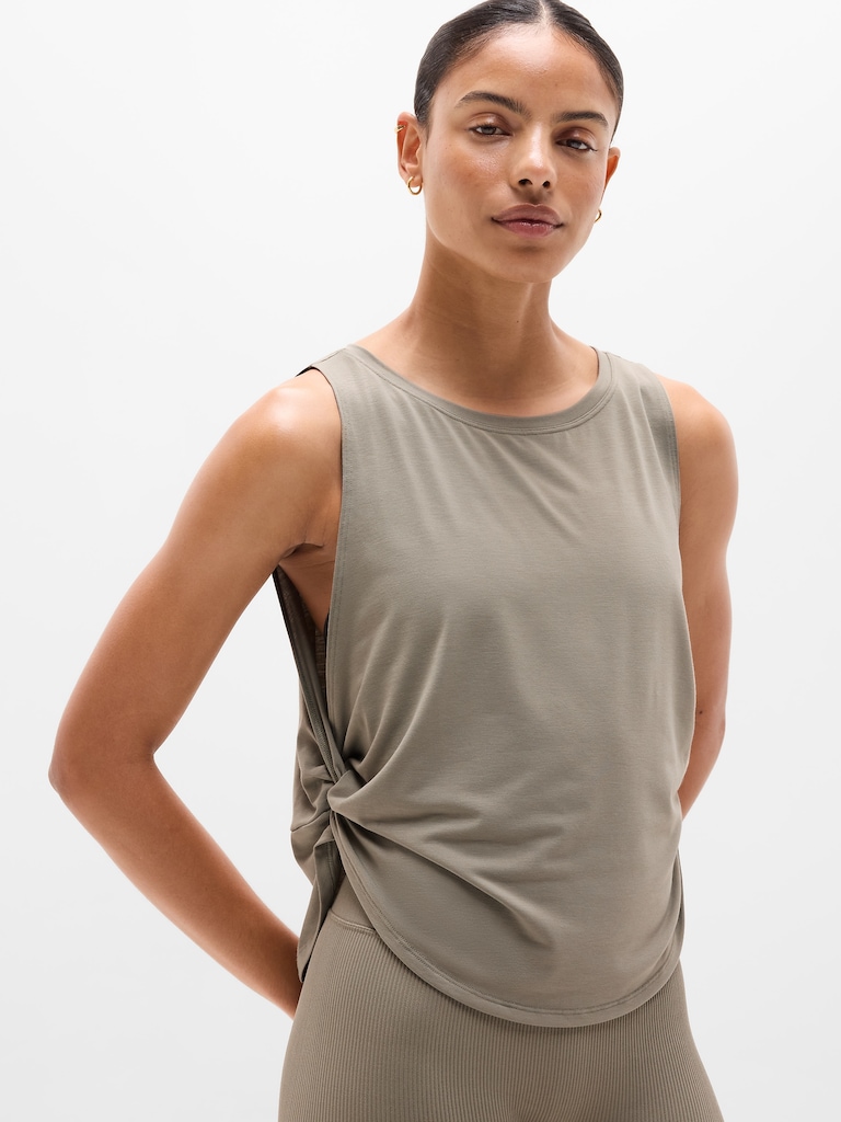 Move With Ease Twist Tank