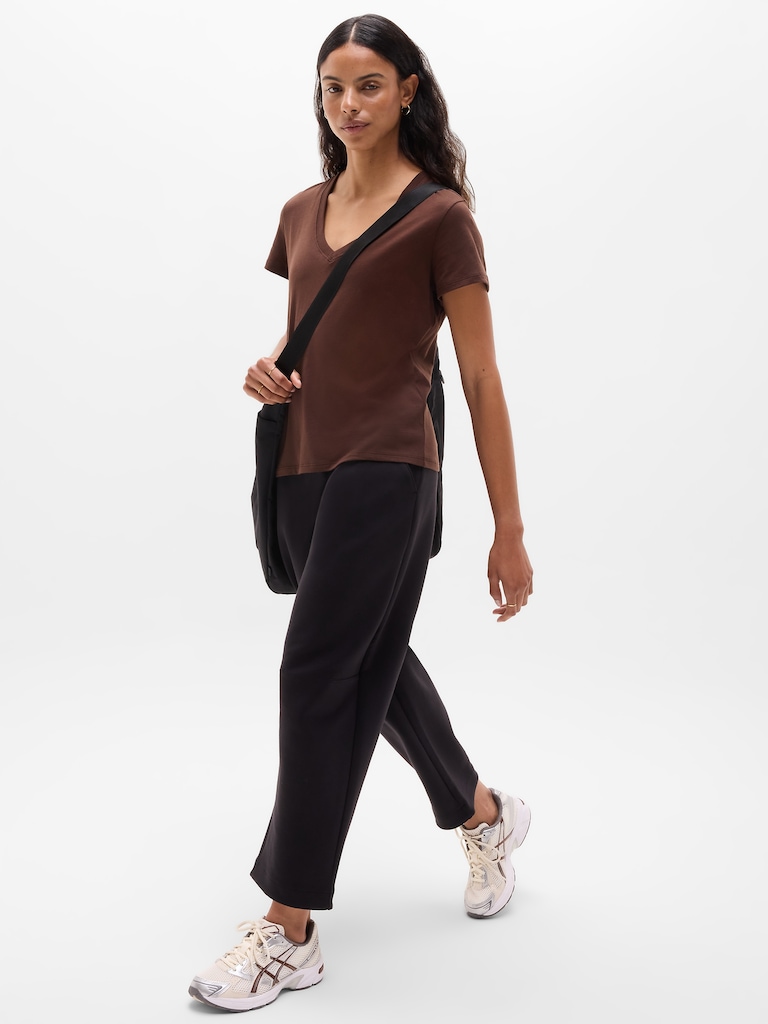 Favorite Cotton V-Neck Tee