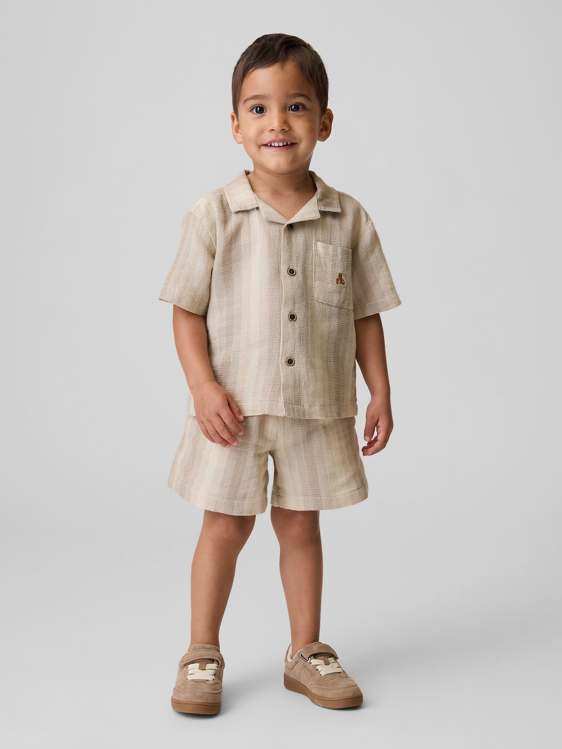 Baby & Toddler Waffle Cabana Outfit Set