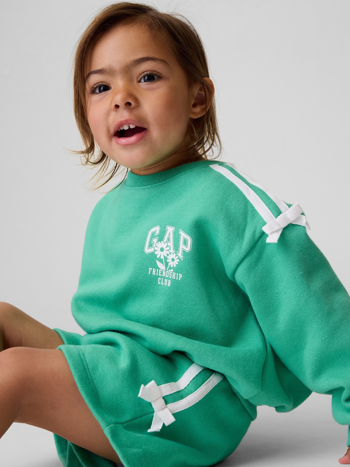 Baby & Toddler VintageSoft Bow Logo Sweat Set