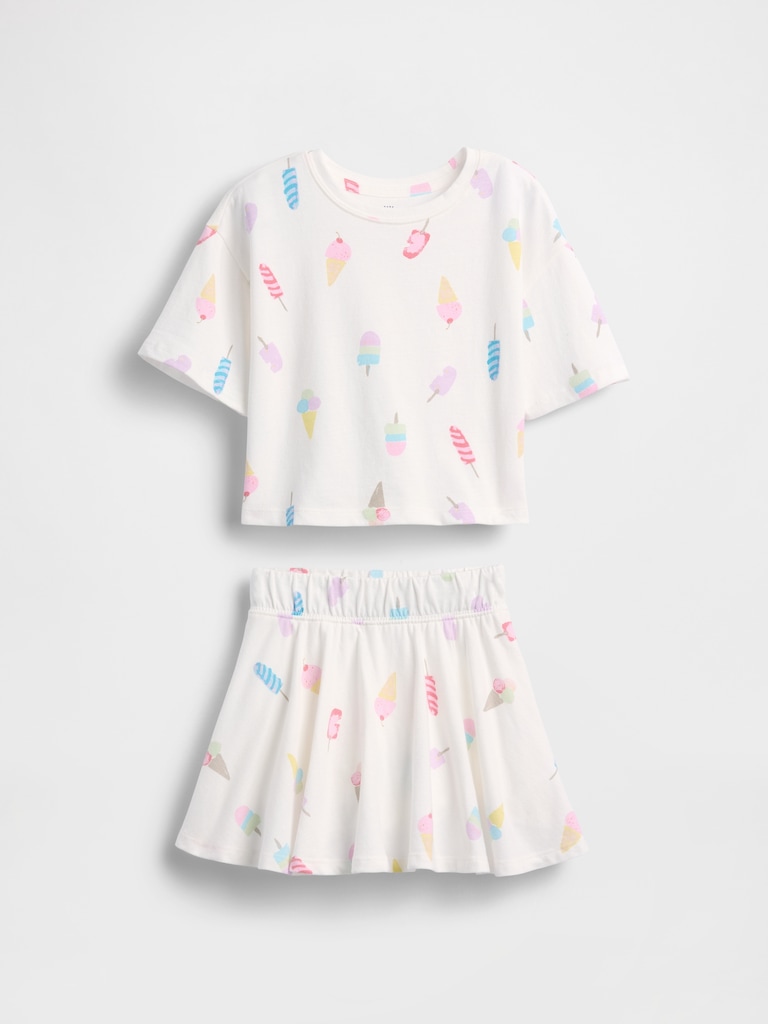 Baby & Toddler Skort Outfit Set