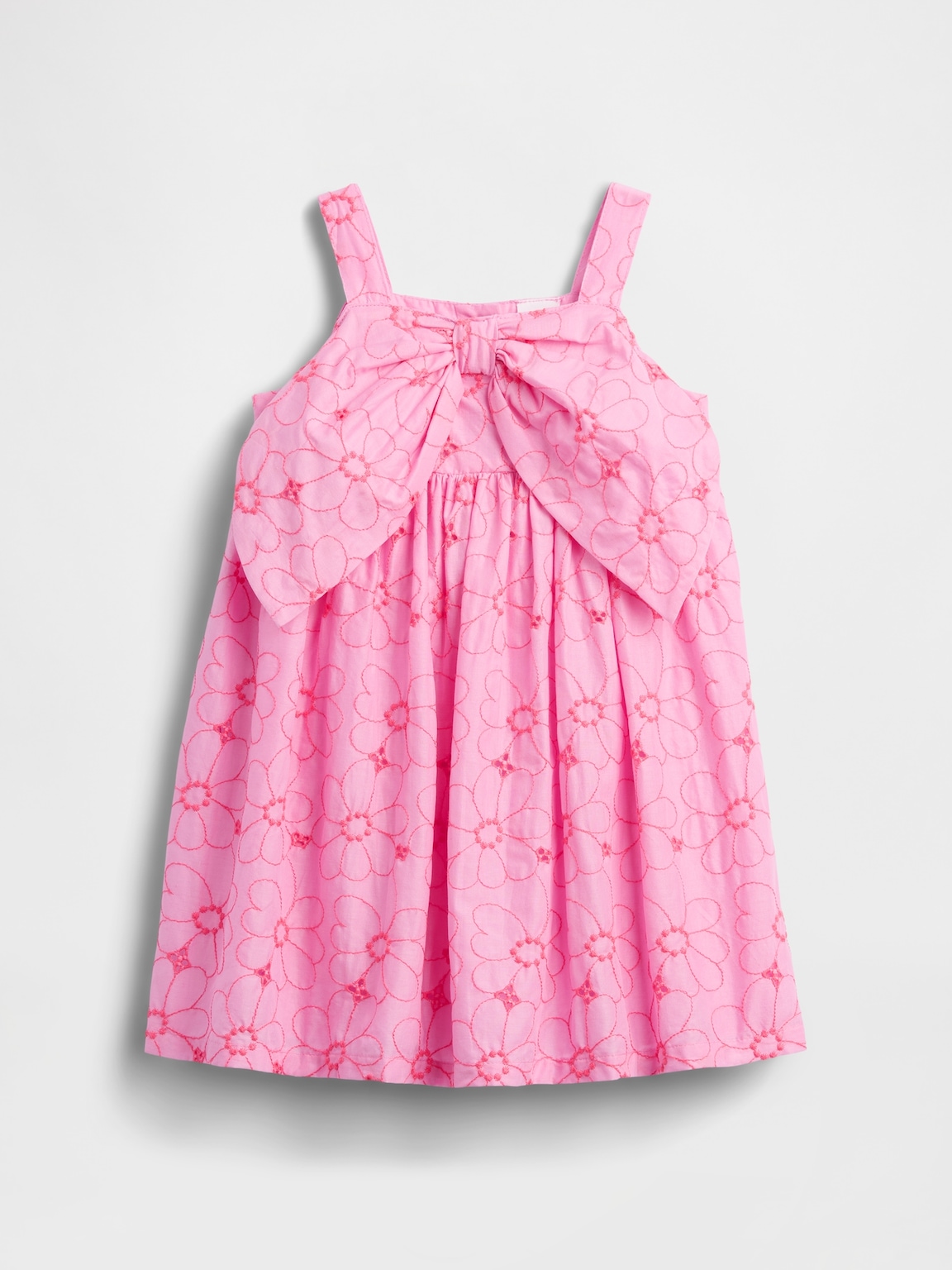 Baby & Toddler Floral Eyelet Bow Dress
