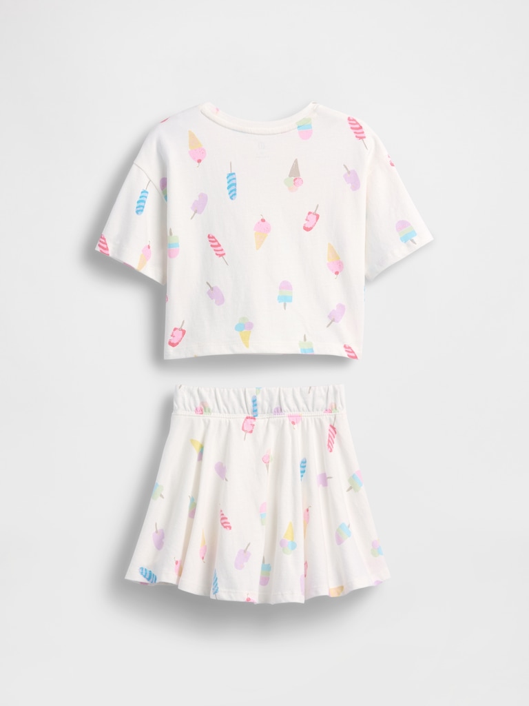 Baby & Toddler Skort Outfit Set