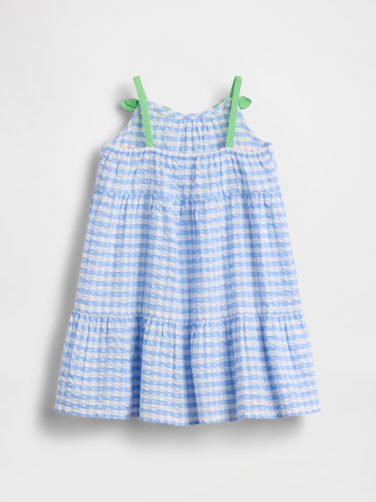 Baby & Toddler Gingham Cherry Dress