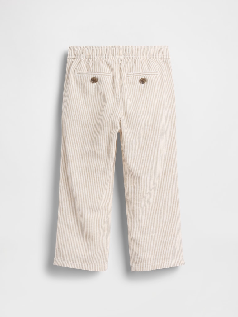 Baby & Toddler Linen-Cotton Pull-On Pants