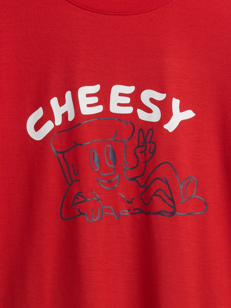 Kids Oversized Recycled PJ Short Set