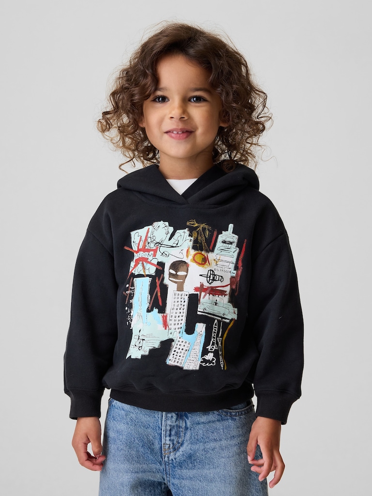Jean-Michel Basquiat Toddler VintageSoft Hoodie