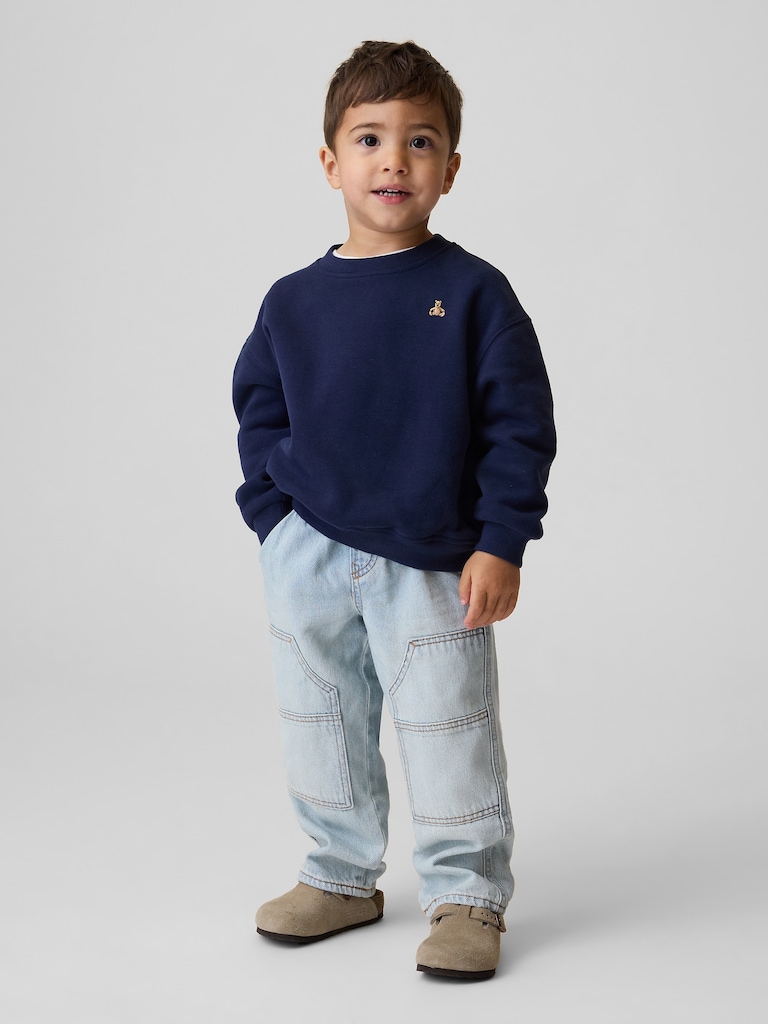 Baby & Toddler Pull-On Baggy Carpenter Jeans