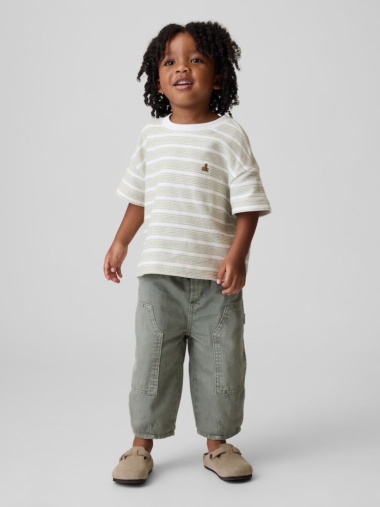 Baby & Toddler Pull-On Barrel Carpenter Jeans