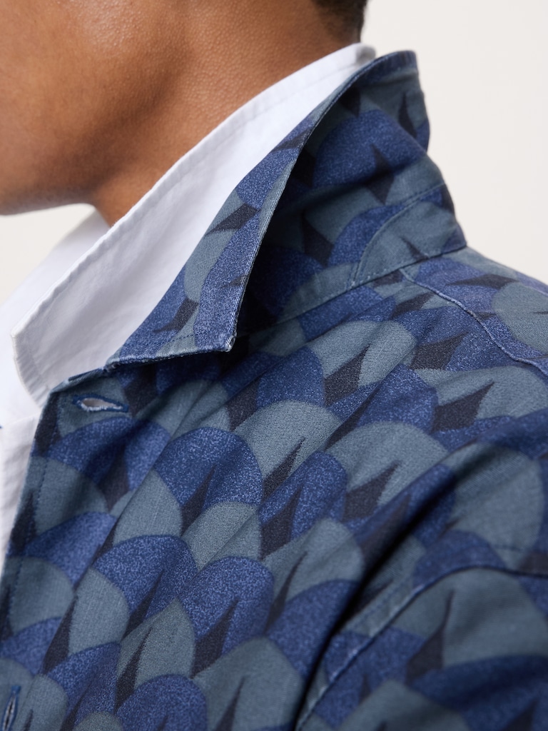 Relaxed-Fit Cotton-Linen Resort Shirt