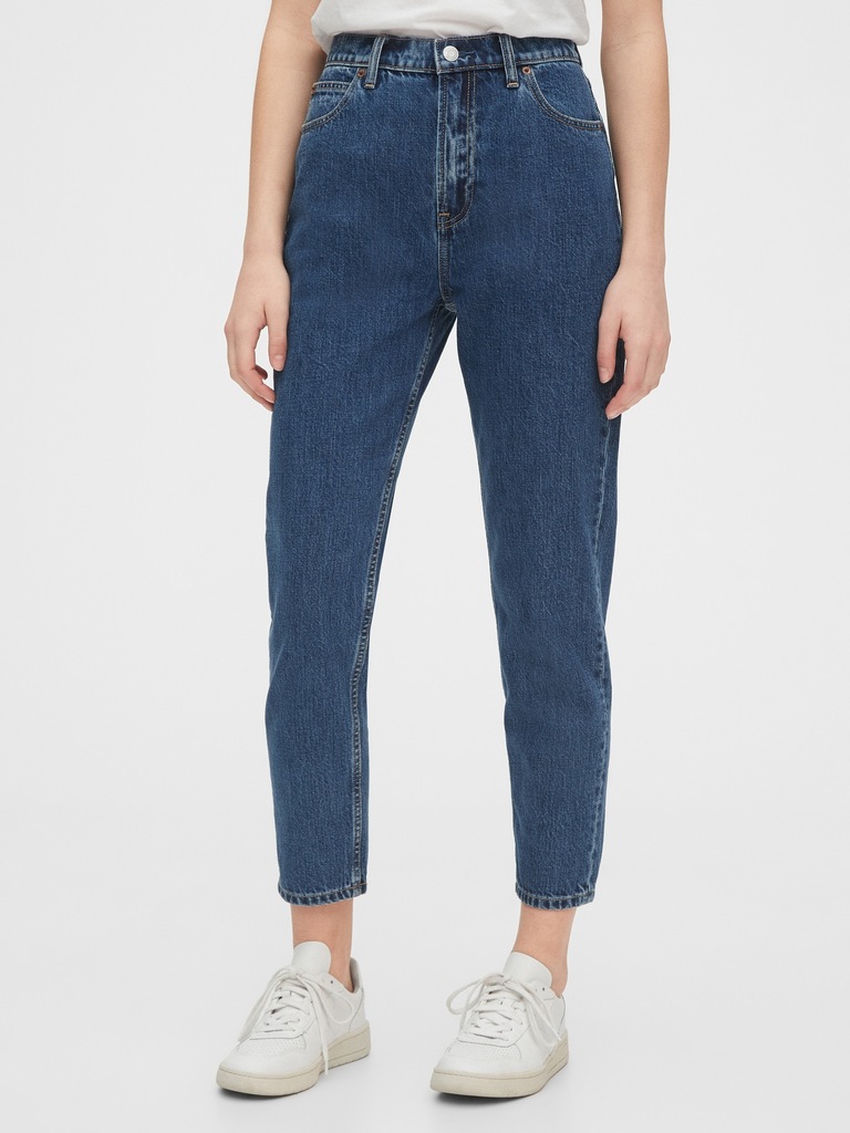 Sky High Rise Mom Jeans