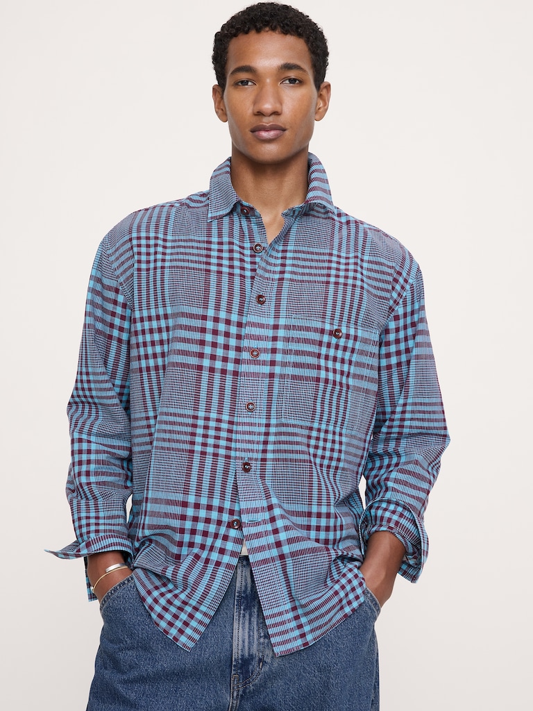 Relaxed-Fit Summerweight Cotton Shirt