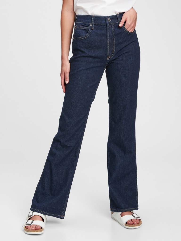 High Rise Vintage Flare Jeans