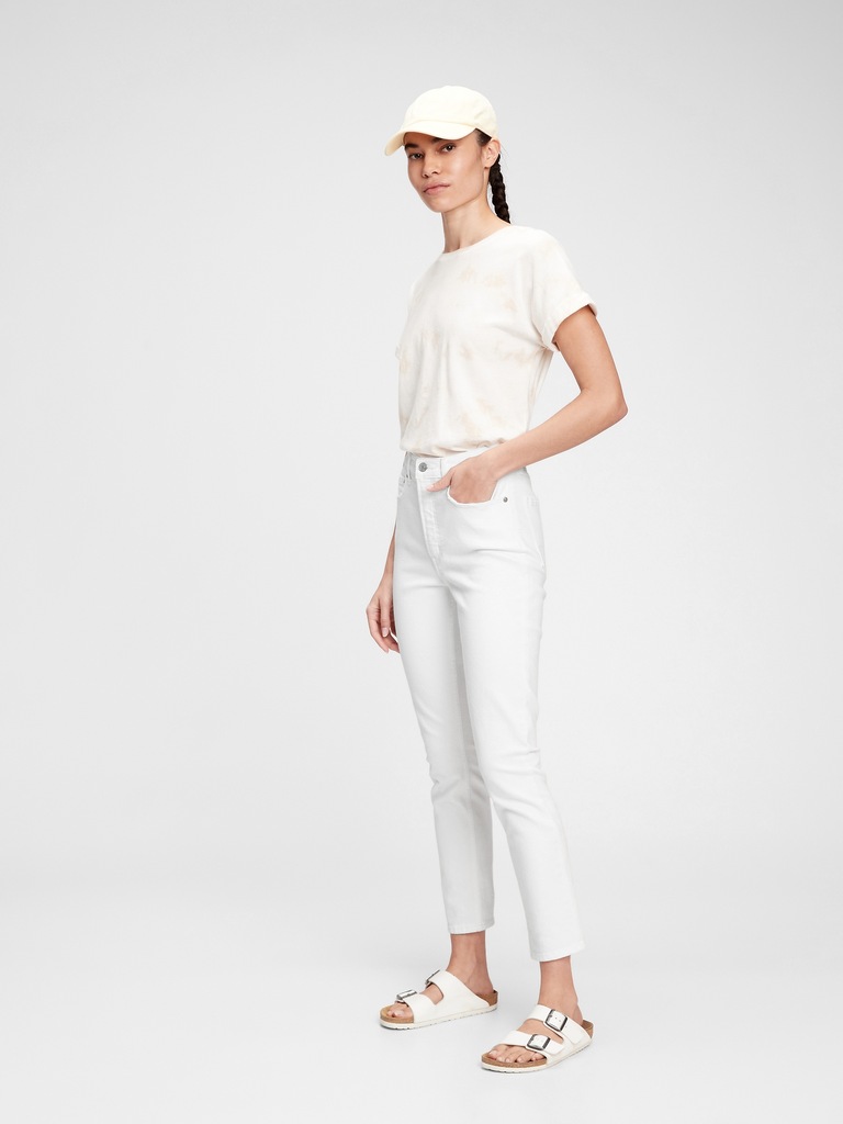 High Rise Vintage Slim Jeans