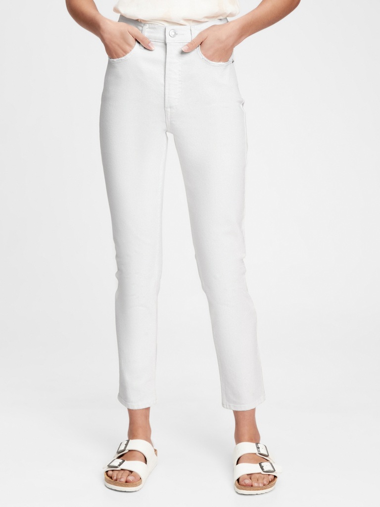 High Rise Vintage Slim Jeans