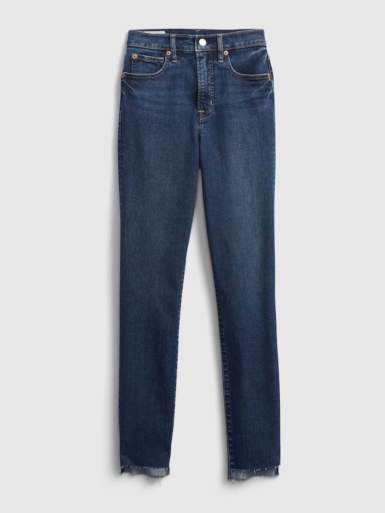 High Rise True Skinny Jeans