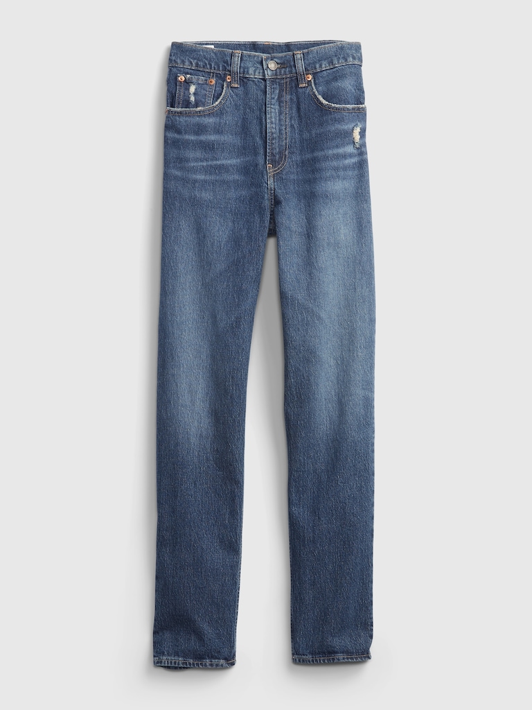 Sky High Straight Leg Jeans