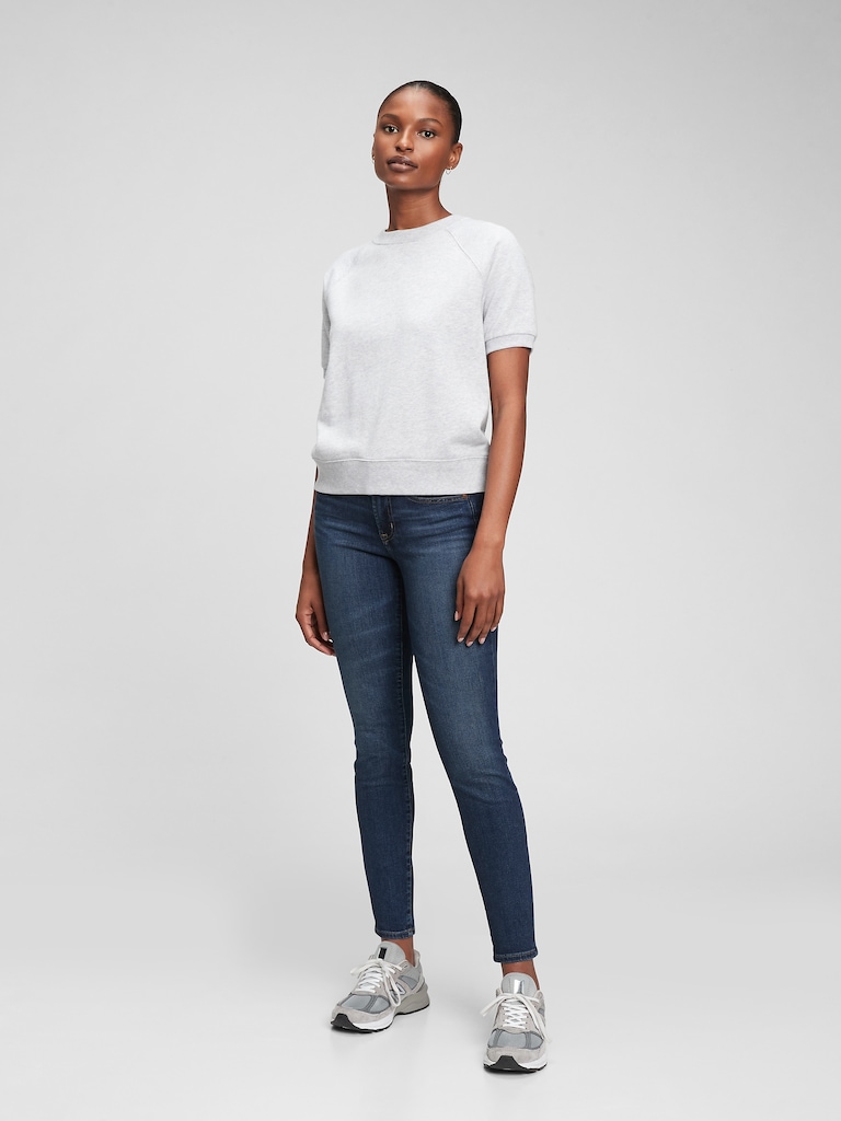 Mid Rise True Skinny Jeans