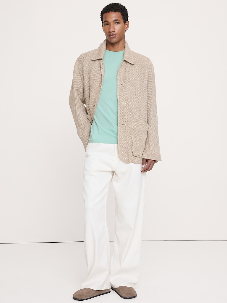 Lightweight Cotton Crew-Neck T-Shirt