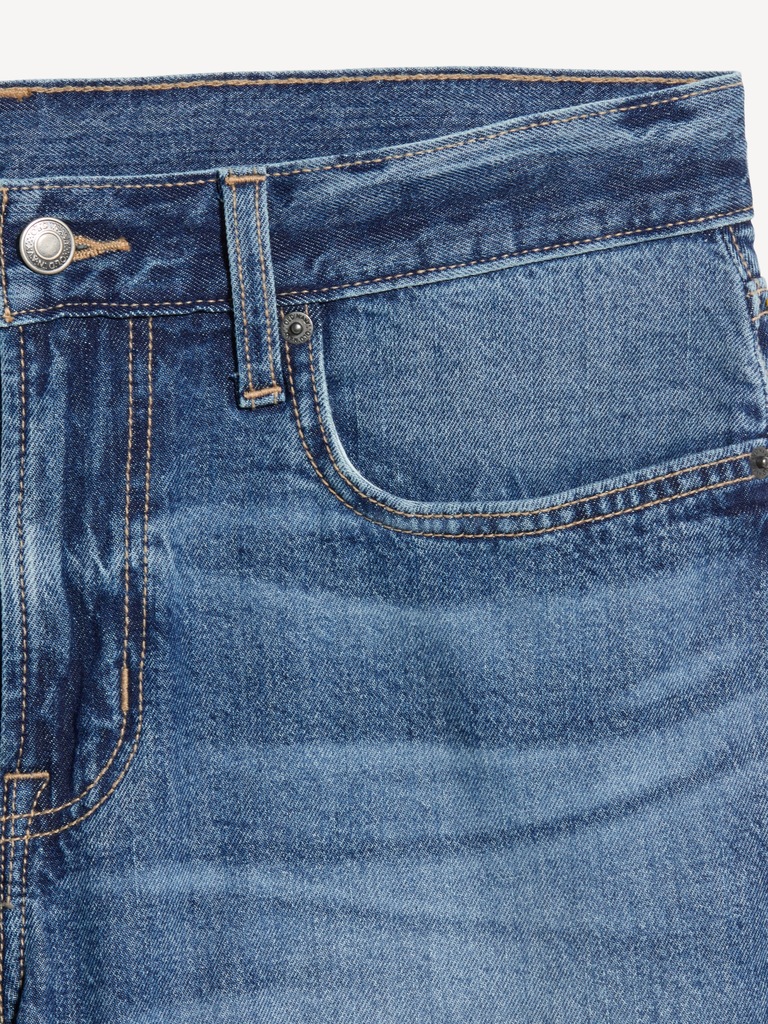 Slim Built-In Flex Jean Shorts-- 9-inch inseam