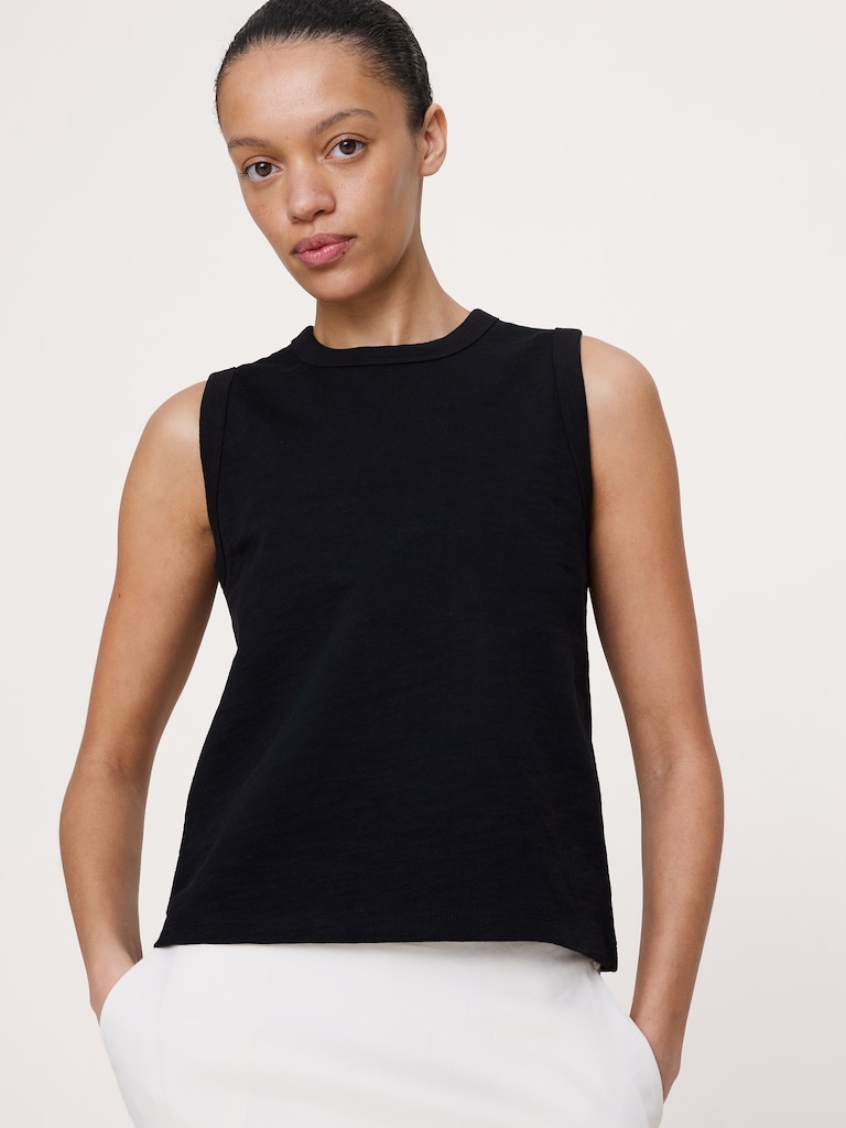 Heavyweight Slub Cotton Tank