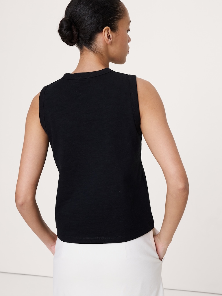 Heavyweight Slub Cotton Tank