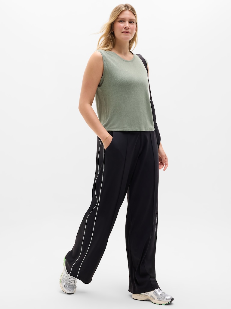 Getaway Linen Blend Muscle Tank