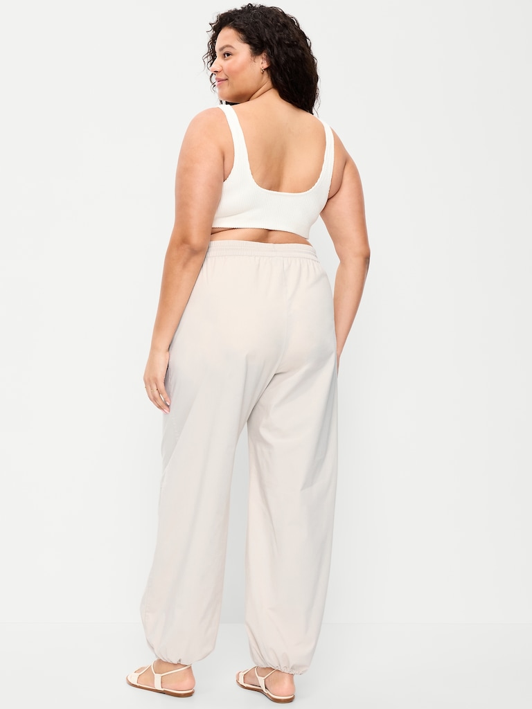 Lightweight Pull-On Parachute Pants