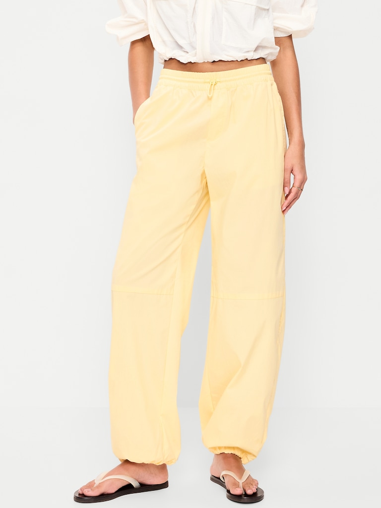 Lightweight Pull-On Parachute Pants