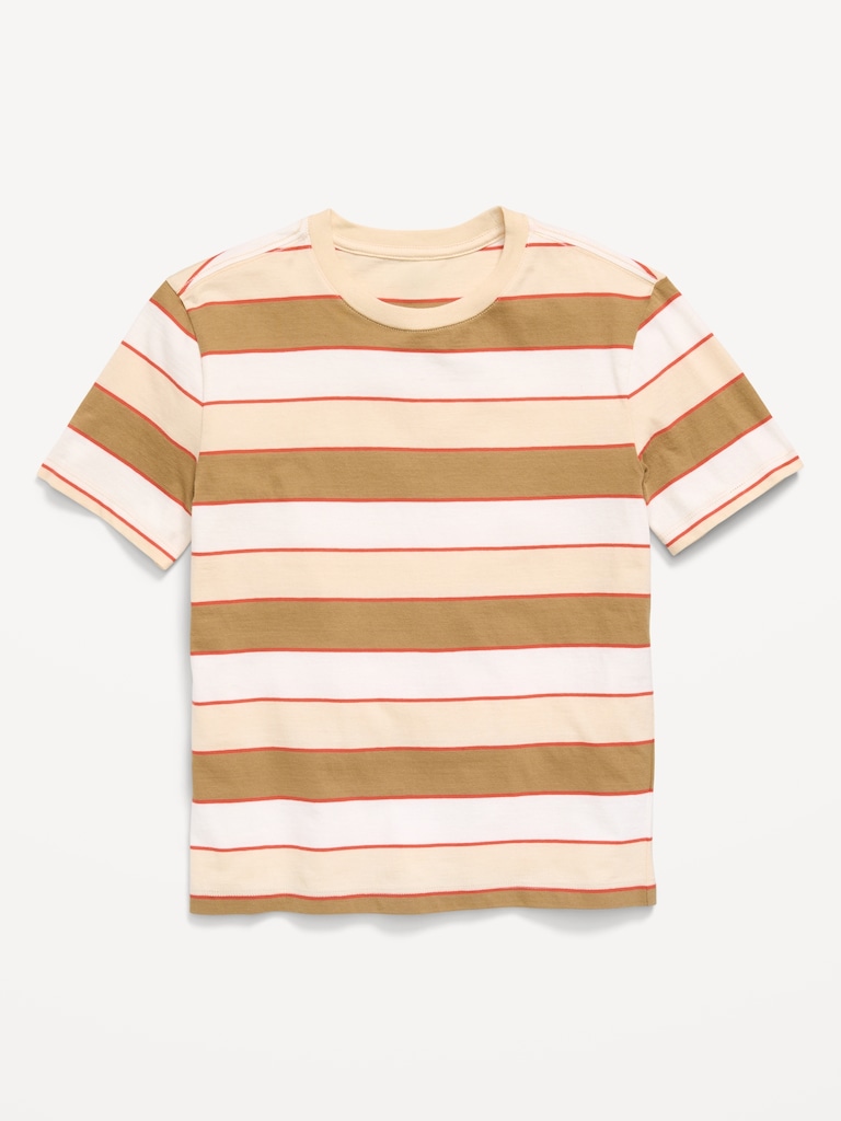 Short-Sleeve Striped T-Shirt for Boys