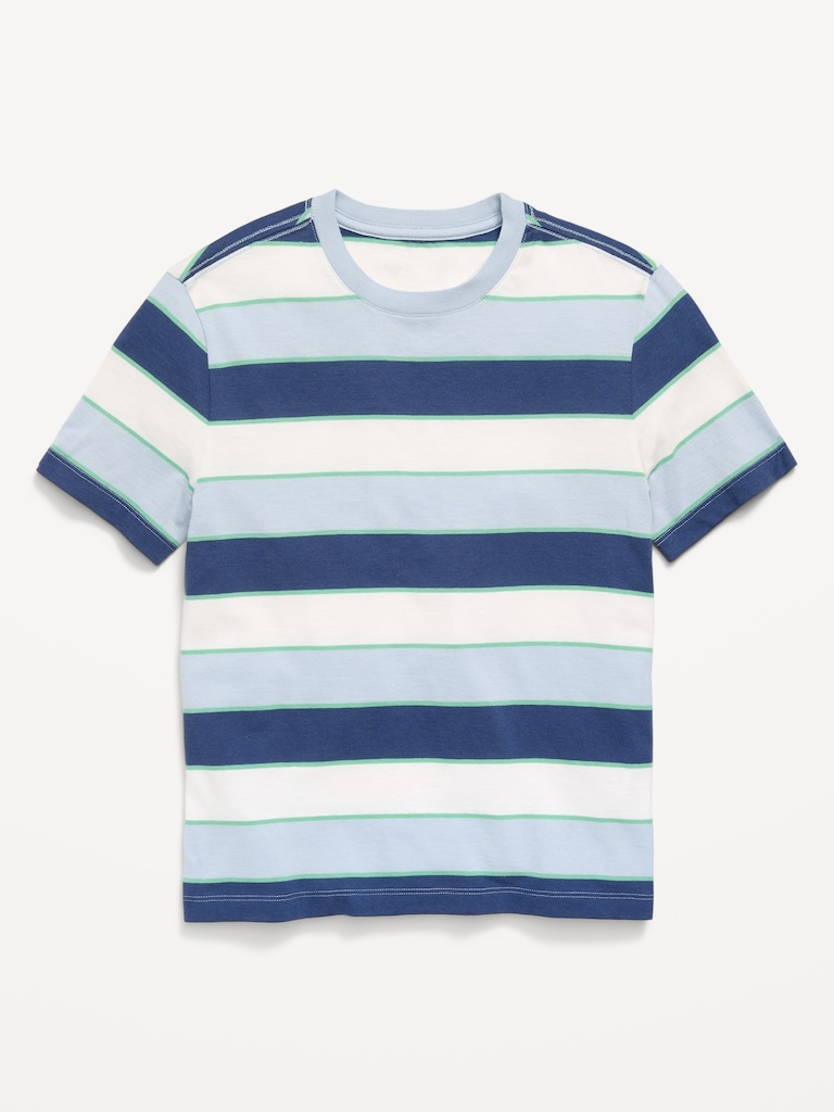 Short-Sleeve Striped T-Shirt for Boys