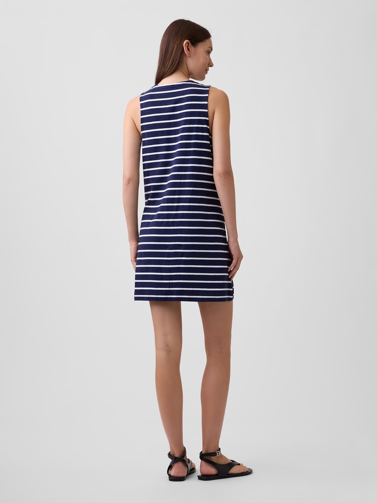 Stripe Mini Tank Dress