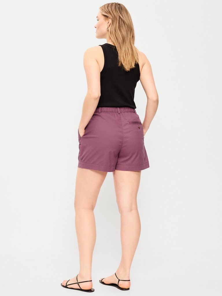 High-Waisted OGC Chino Shorts -- 4-inch inseam