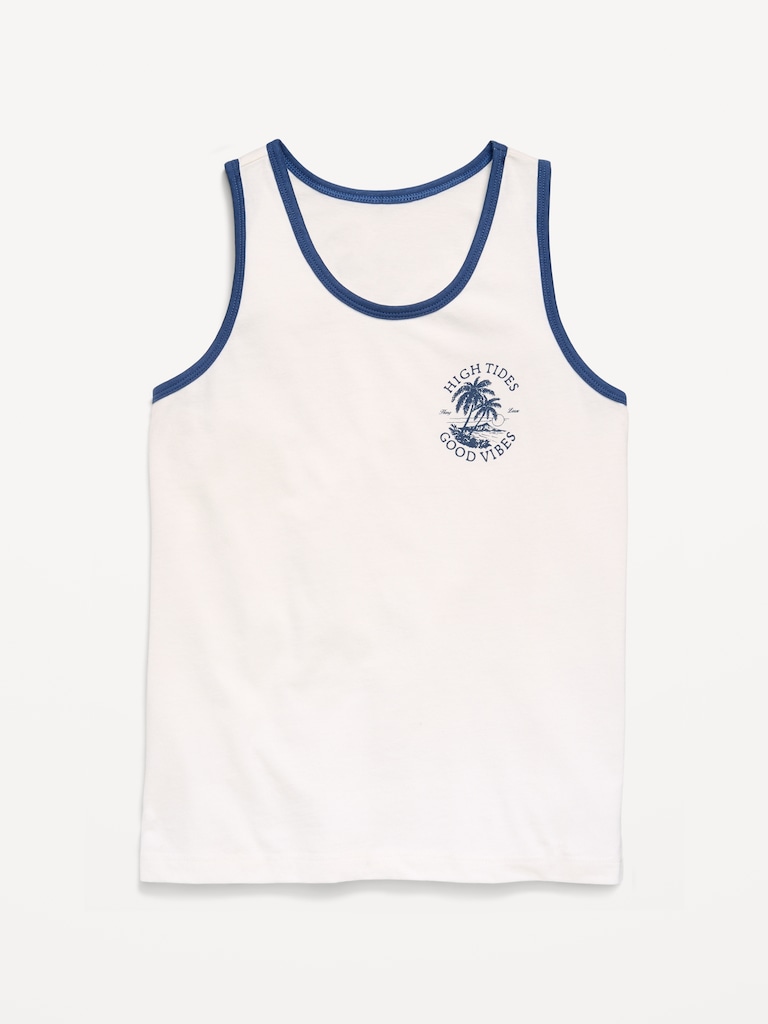 Softest Graphic Tank Top for Boys