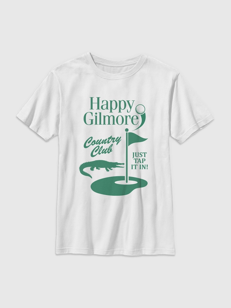 Happy Gilmore Gator Golf Graphic T-Shirt for Boys