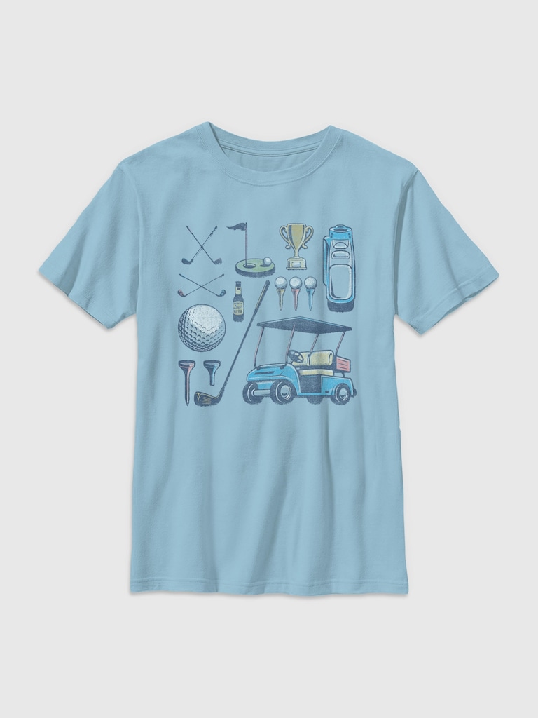 Everyday Golf Essentials Graphic T-Shirt for Boys
