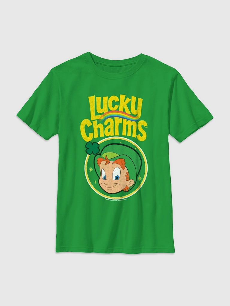 Lucky Charms Lucky Graphic T-Shirt for Boys