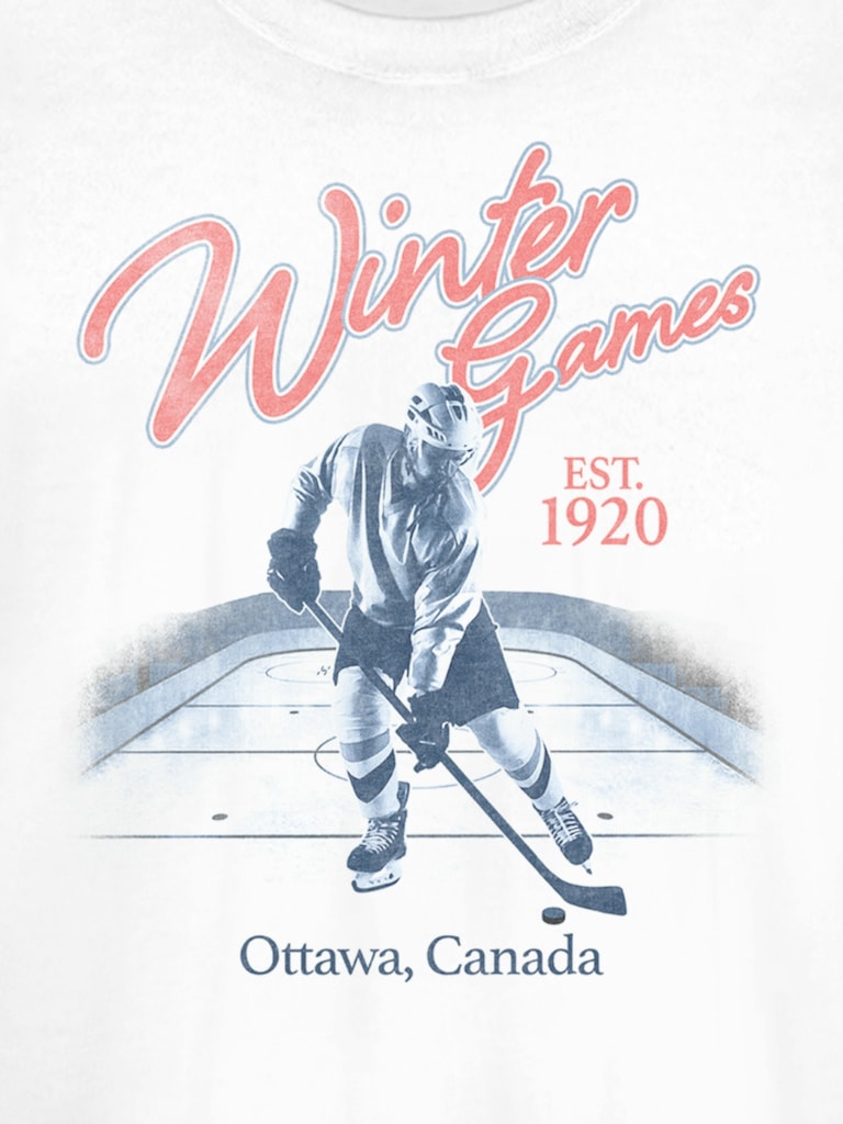 Hockey Short Sleeve Graphic T-Shirt