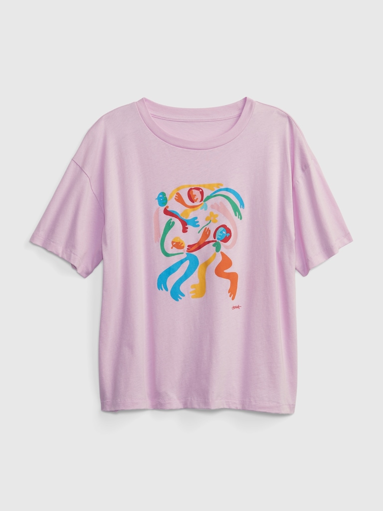 Gap × Demit Omphroy Organic Cotton Graphic T-Shirt