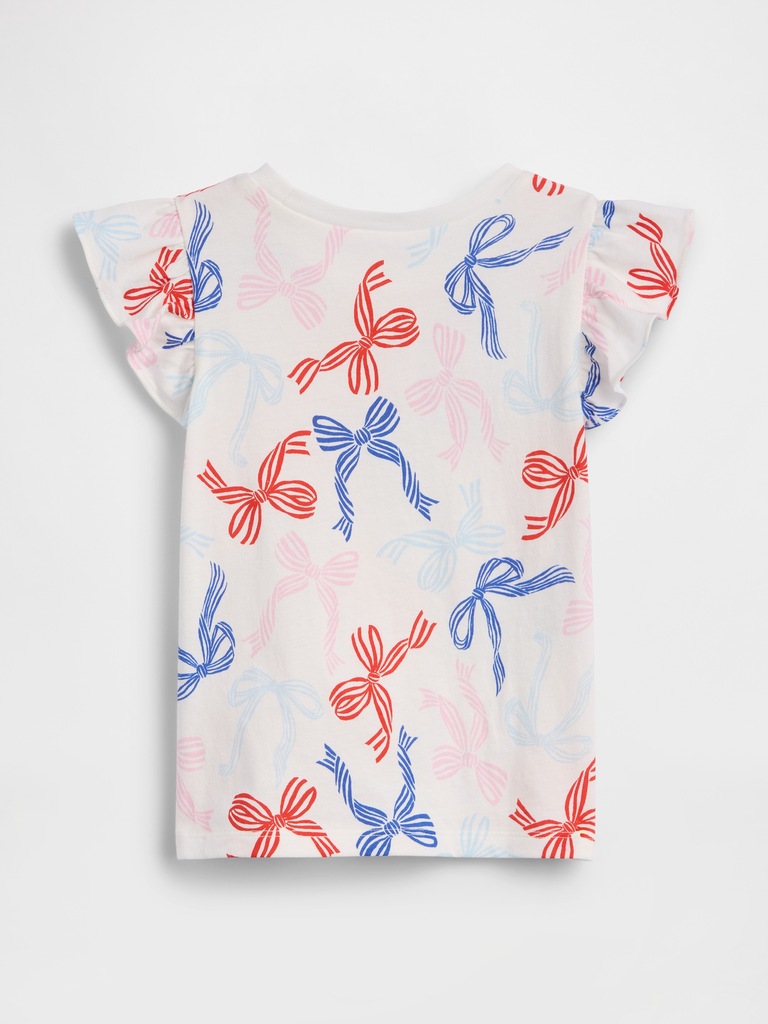 babyGap Print Flutter Sleeve T-Shirt